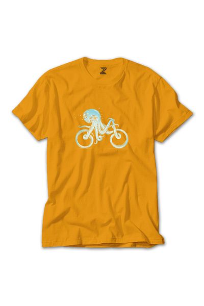 Z zepplin Octopus Biker Yellow T-shirt