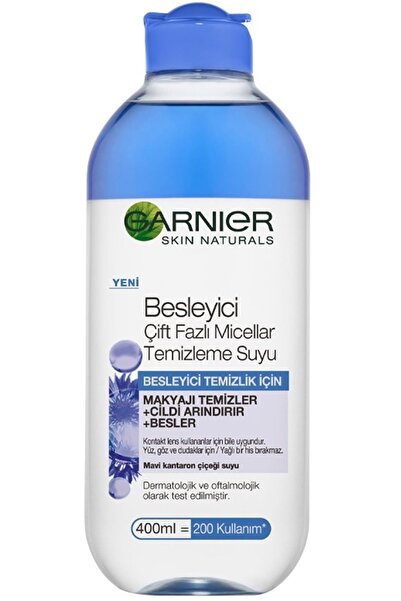 Garnier Makyaj Temizleme Suyu Besleyici Çift Fazlı Micellar 400ml