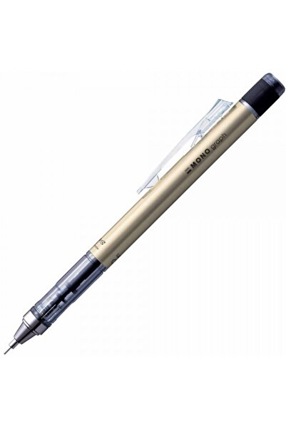 Tombow : Mono Graph Metal Mekanik Kurşun Kalem : 0,5 Mm : Altın