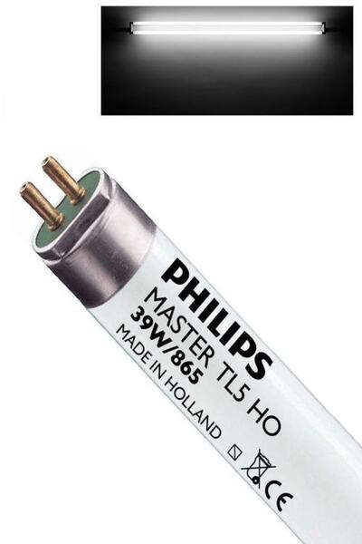 Philips Master Tl5 Ho 39w/865 T5 Floresan Ampul Beyaz 6500k 85 Cm