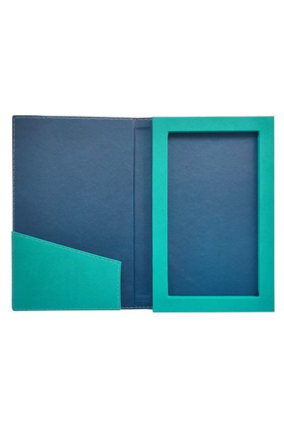 ankara menü (1 Piece) Leather Account Pad Box, with Change, Ticket Box, Color Options