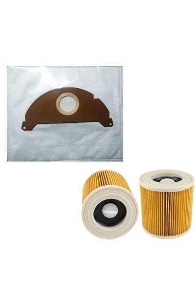 HAKTAN Sac de praf Karcher Wd2 (10 bucăți) + Set de filtre