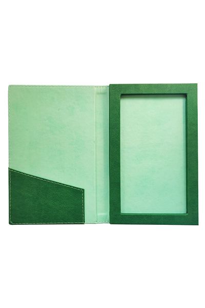 ankara menü (1 Piece) Leather Account Pad Box, with Change, Ticket Box, Color Options
