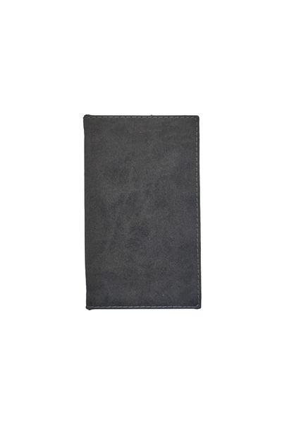 ankara menü (1 Piece) Leather Account Pad Box, Change, Single Pocket for Ticket, Color Options