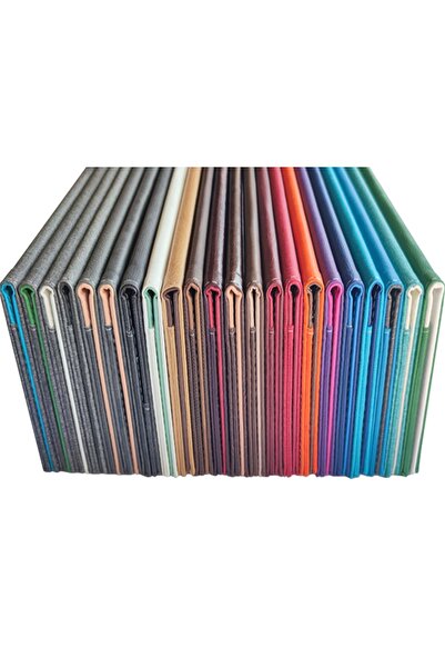 ankara menü (1 Piece) Leather Account Pad Box, Change, Single Pocket for Ticket, Color Options