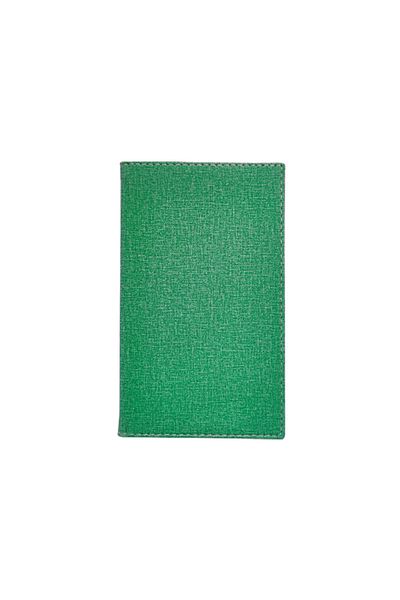 ankara menü (1 Piece) Leather Account Pad Box, Change, Single Pocket for Ticket, Color Options