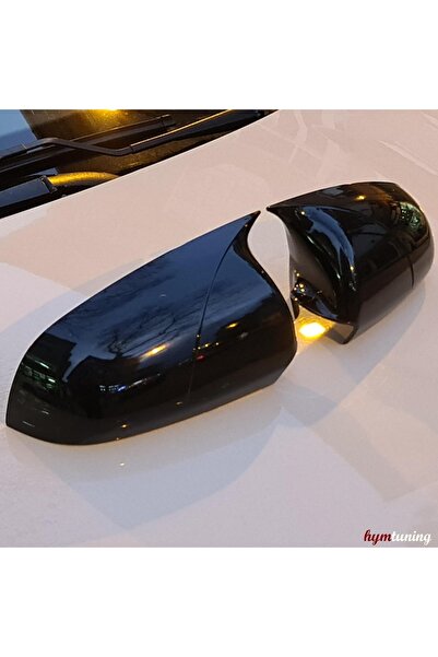 HYM TUNİNG Audi A3 8p M4 Yarasa Ayna Kapağı Piano Black Makyajsız 2003 2008 U...