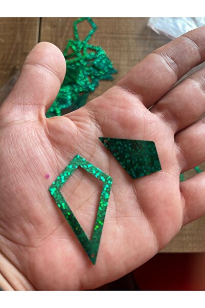 Gönülden Tasarım Piramida Verde Tăiată Laser Geantă de Prima Calitate Cortina...