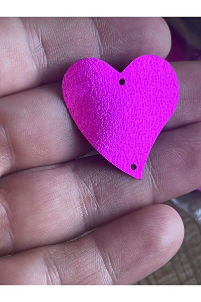 Gönülden Tasarım Fuchsia Heart Laser Cut Genți de mână de prima calitate Cort...
