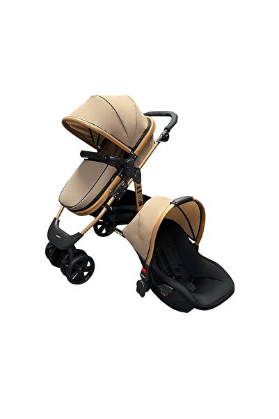 MOOLY Sc-2401 Travel Sistem Kahve Bebek Arabası Sc-2401