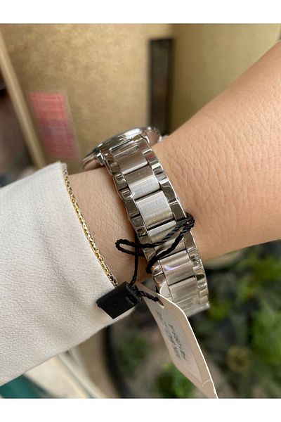 FERRO Silver Steel Cord Women's Wristwatch F40093a-a F40093a-a