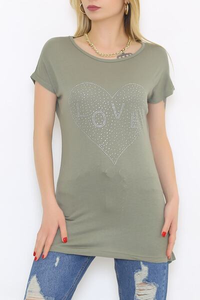 Love Taş Işlemeli Bluz