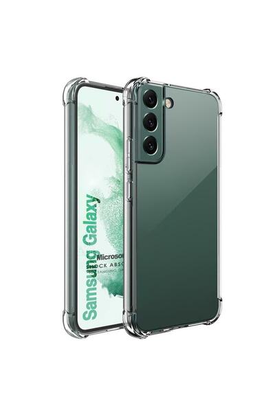 Microsonic Samsung Galaxy S22 Kılıf Shock Absorbing Şeffaf