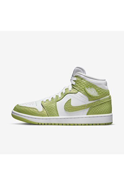 Nike Air Jordan 1 Mid Green Python