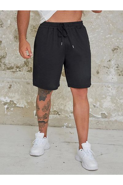 DAXİS Sportwear Company Ανδρικό σορτς μαύρο-