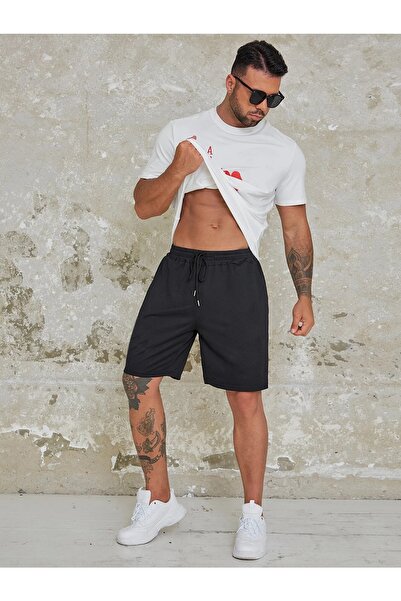 DAXİS Sportwear Company Şort Erkek Siyah-