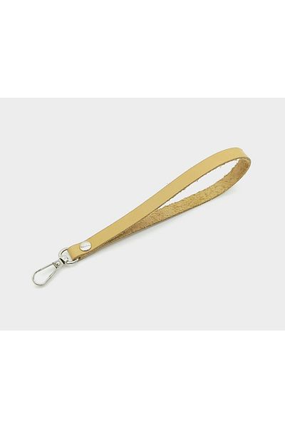angel çanta aksesuar Real Leather Raw Natural Color Handpiece with Silver Metal