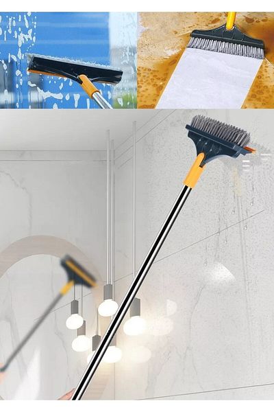 AYLA STAND Magic Window Washing Silicone Wiper Brush Glass And Floor Cleaning Kitchen Accessories