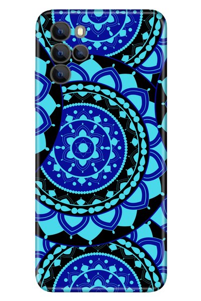 omix X700 Case Silicone Moderna Patterned Blue Mandala