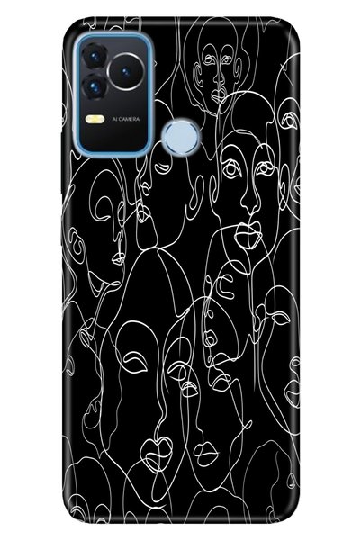 omix X400 Case Silicone Moderna Patterned Face