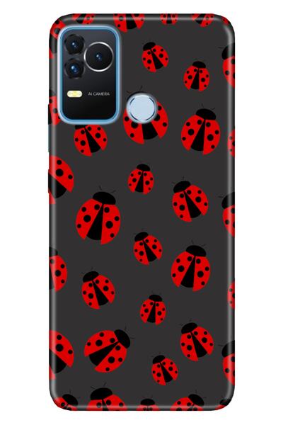 omix X400 Compatible Case Silicone Moderna Patterned Ladybug