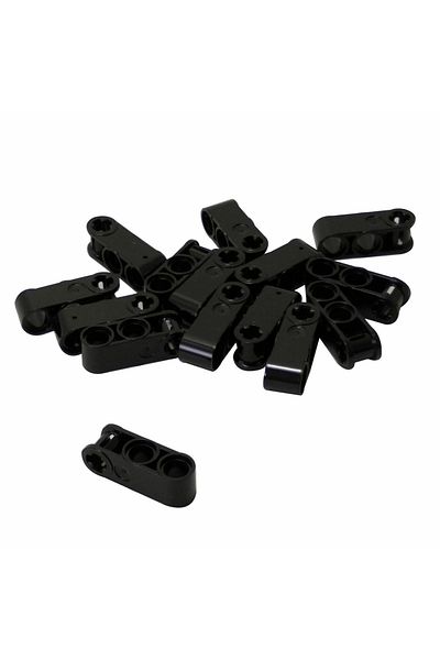LEGO Technic Moc Custom Axle Pin Connector Perpendicular 3L Black 4 Pieces Will Be Sent
