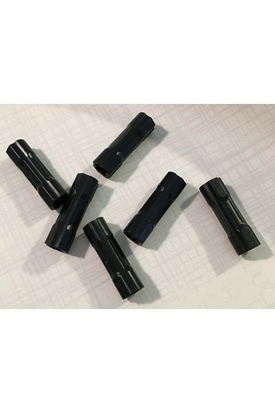 LEGO Original Technic Moc Custom Axle Connector 3l Connector Black 4 Pieces Will Be Sent