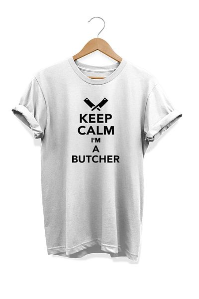 remonz Μπλουζάκι Food Series Butcher με στάμπα 100% βαμβακερό μεγάλο μέγεθος
