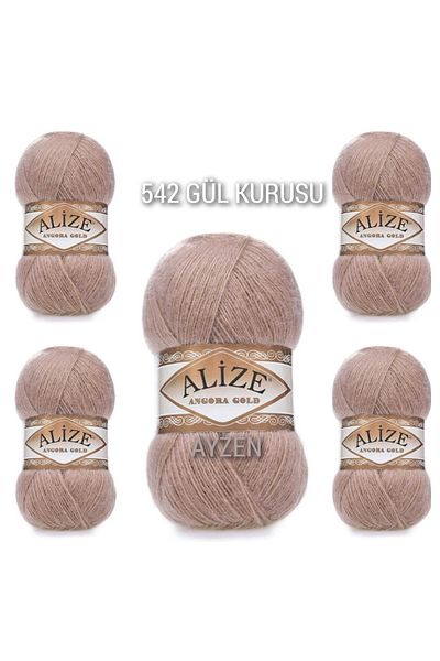 Alize Ayzen Home Angora Χειροποίητο Πλεκτό Σχοινί 5 Συσκευασία