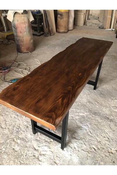 Bintaş Mobilya Kütük Bar Masası 180x50x105.cm