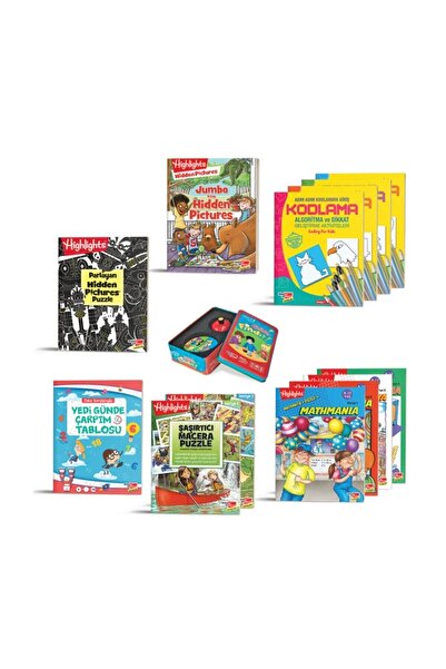 Dikkat Atölyesi Yayınları 3. Ve 4. Sınıf Dikkat Güçlendirme Seti