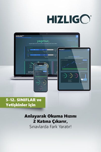 Hızlıgo Hızlı Okuma Online Eğitimi: HIZLIGO – Yetişkinlere özel (Lisans-Lisan...