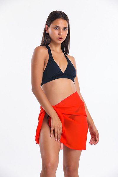 Donna Liberta Red Pareo Women's Beach Dress New Season Donnaliberta 9800
