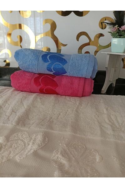Yarençeyiz Πολύχρωμη βελούδινη πετσέτα προσώπου 3 συσκευασιών