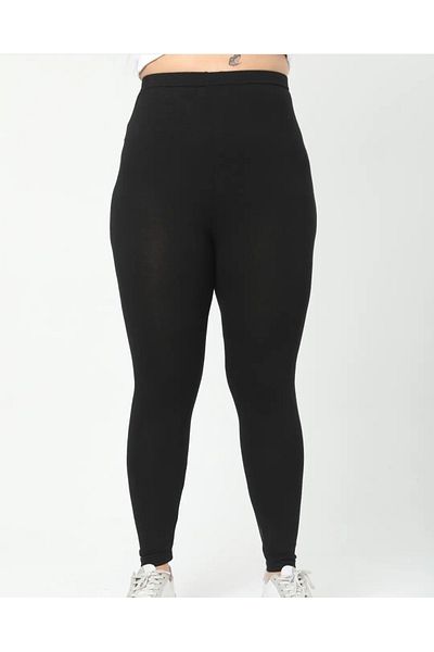 ÇİFTXL Plus Size Combed Cotton Tights