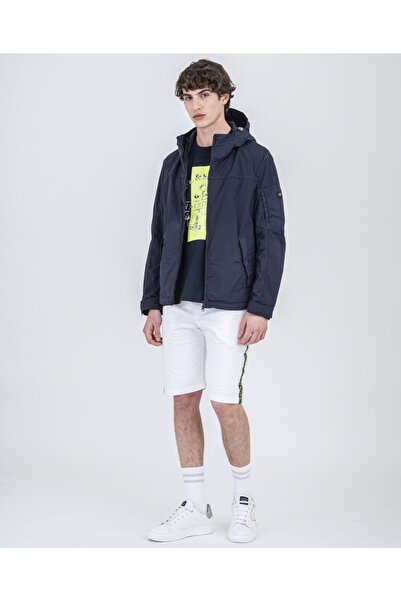 PAUL&SHARK Ανδρικό πλεκτό μπλουζάκι C.w. Βαμβάκι