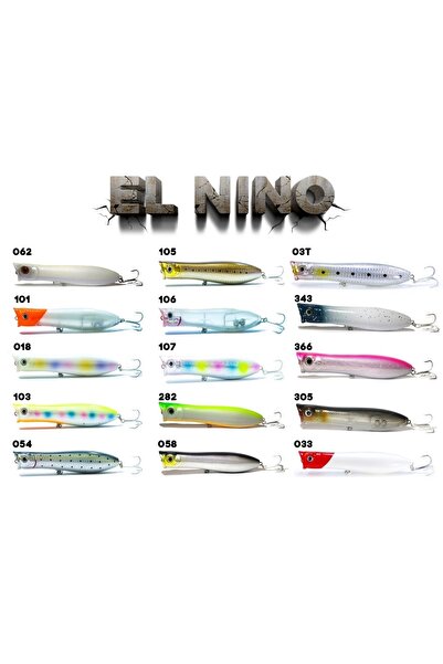 Fujin Elnino En-130sw 13cm 31.5gr Maket Balık 058 Yellow Eye