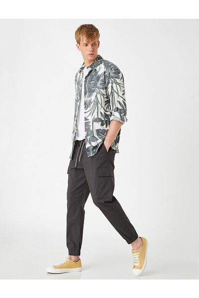 Koton Lace-Up Cargo Pants