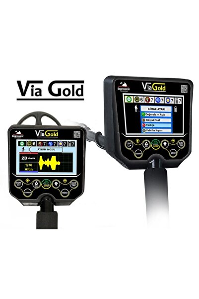 Aziz Altın Arama Dedektörü Via Gold