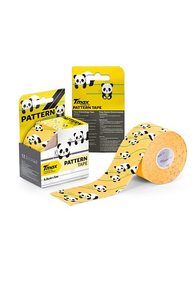 TMAX Tape Panda Pattern Children's Sports Band 5cm X 5 Meters