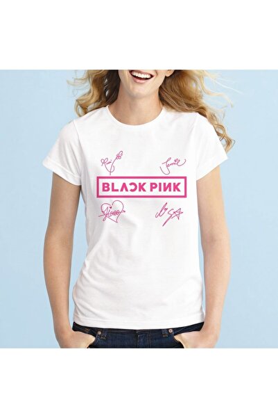 HediyeCenter Blackpink Printed Unisex T-Shirt D09