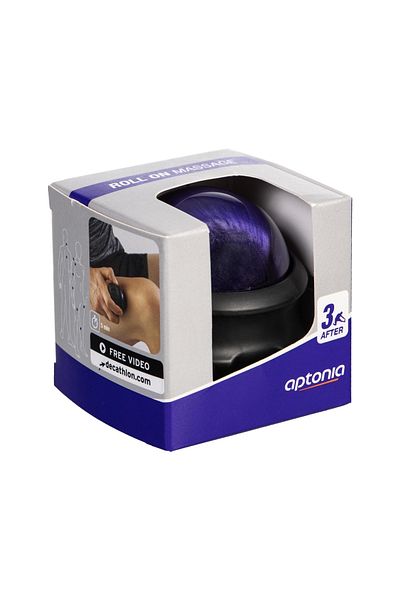 Decathlon White Aptonia Roll On Massage Tool Single Size Mini Size