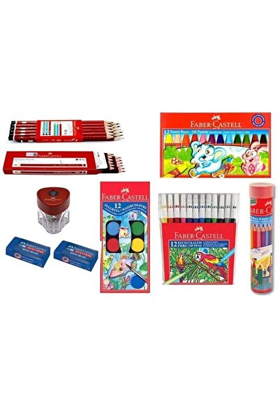 Faber Castell Kırtasiye Ve Oyuncak Dünyası Anaokul Okula Dönüş Boyama Kırtasi...