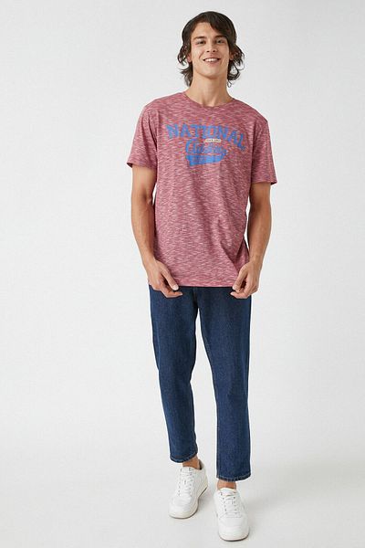 Koton Bedrucktes Marigold College-T-Shirt