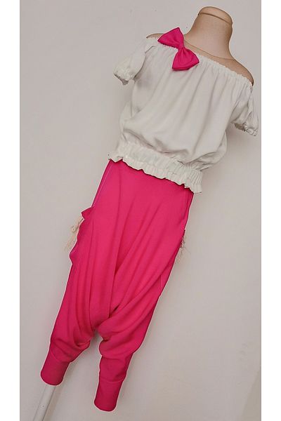 moms and babies Baby Girl Baby Shalwar Trousers 0-5 Years