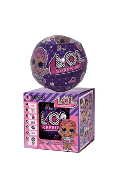 LOL Sürpriz Top Mor Kutulu 7 Sürprizli Ve Cüzdan