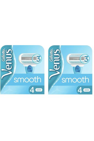 Gillette Lame de ras de rezervă Venus pentru femei, 4 bucăți x 2 bucăți