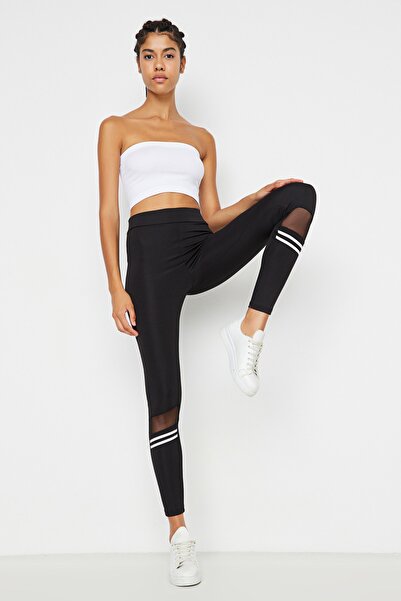 Trendyol Collection Sports Leggings - Black - High Waist