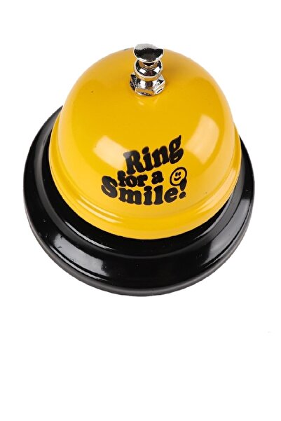 naque Resepsiyon Zili Masa Zili Ring For A Smile Bell Boy Çanı