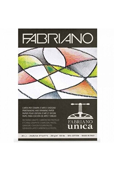 Fabriano Unica Blocco 250 г 20 аркушів A4 (21x29,7 см) Білий